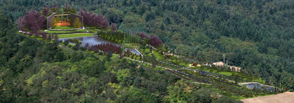 screenshot of Lands Design